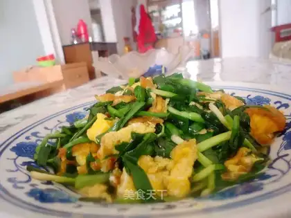 chives scrambled eggs