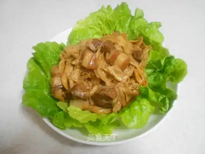 stewed bamboo shoots