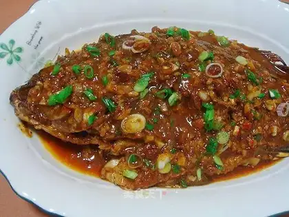 Braised Fushou Fish in Sauce