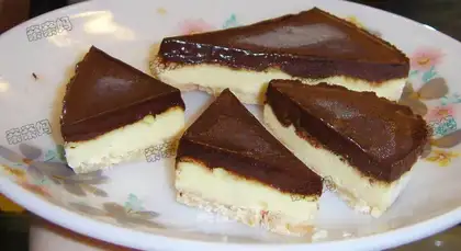 Chocolate heavy cheese cake