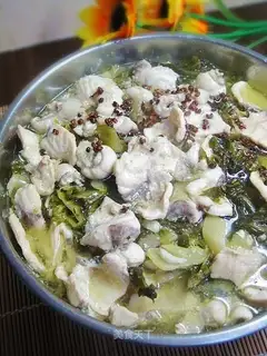 fish with Chinese sauerkraut