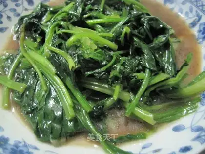 stir-fried spinach