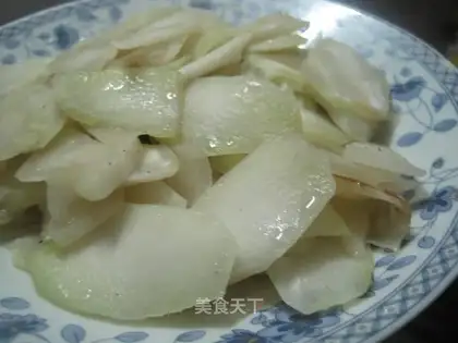 Clear stir-fried head