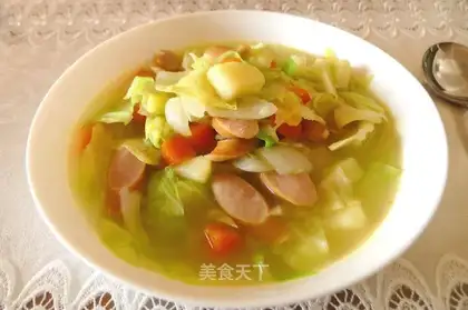 French light vegetable soup