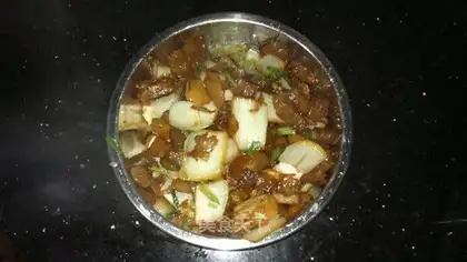 Homemade pickled cabbage