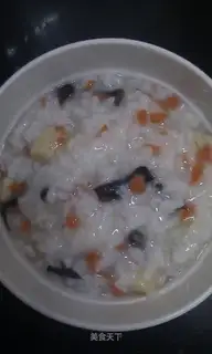 scallop porridge