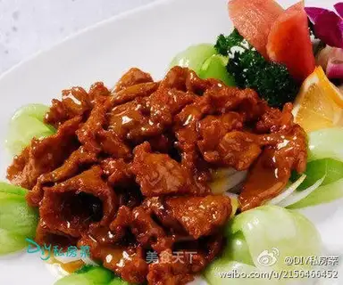 stir-fried tender beef