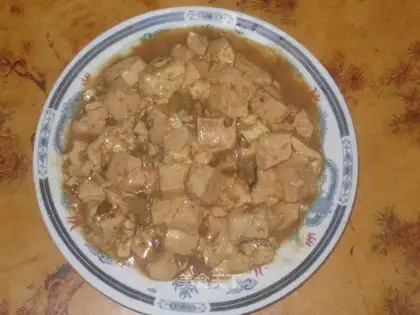 Sauced tofu