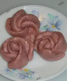 Purple sweet potato roll