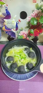 Squidball soup