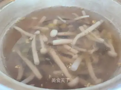 Frozen mushroom soup