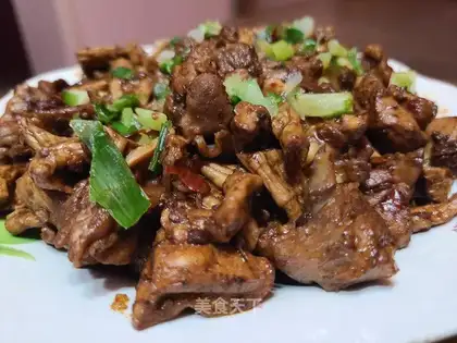 Scrambled chicken