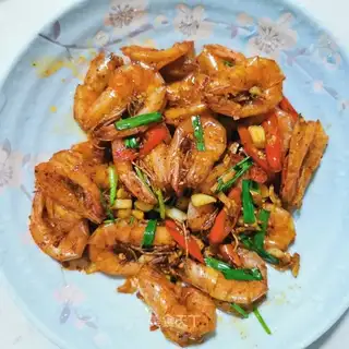 Garlic shrimp