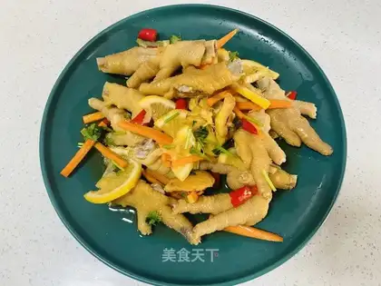 Lemon chicken claws