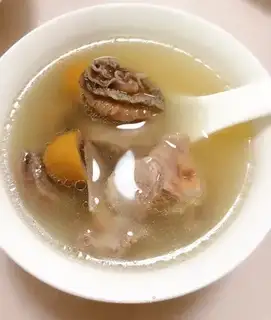 Abalone olive steak soup