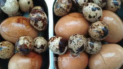 Five spicy tea eggs