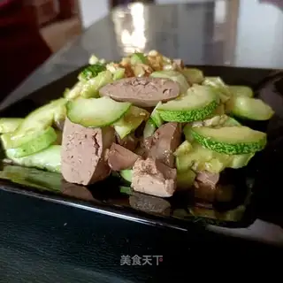cucumber with liver
