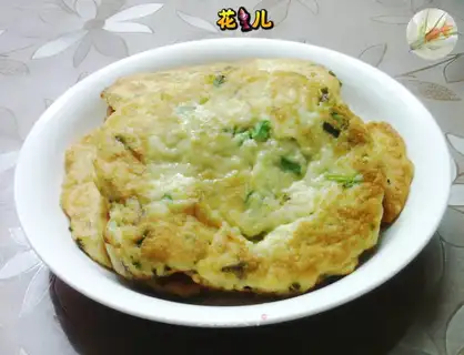 Egg shrimp waffles