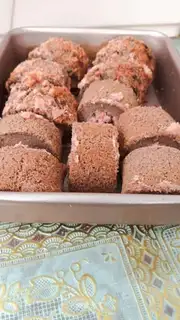 Chocolate pine roll