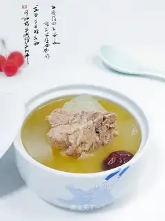 Pork bouquet soup
