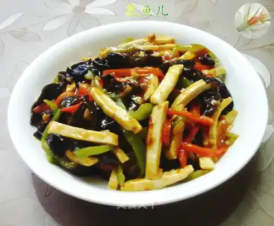 Fish tofu dry