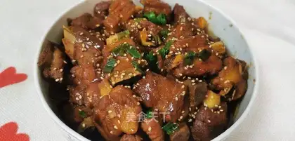 Sour sauce ribs
