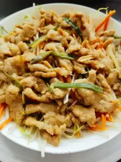 Green bean sprouts of slurry