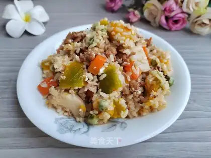 Pumpkin rice