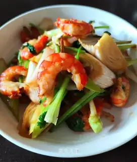 Shrimp onions