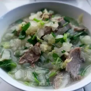 Soup with gravy