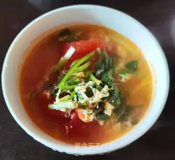 Potato egg soup