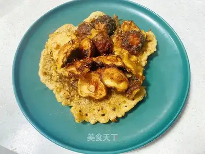 Flaming mushrooms
