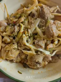 Chicken clot burning silk