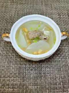 ♪ White radish soybean broth ♪