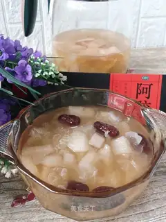 Queue cuisine pear soup