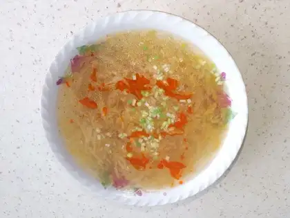 A sour dish fan soup