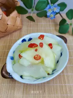 Pickled papaya
