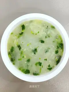 Carrot fan soup