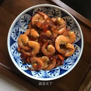 Spicy shrimp tail