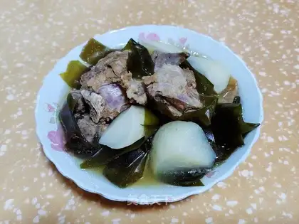 The radish sea gravy