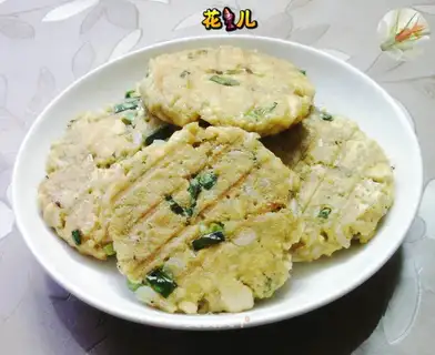 Shrimp tofu pie