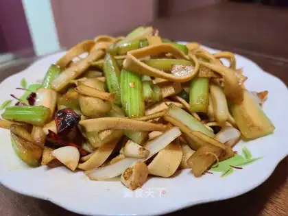 Celery tofu