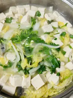You've got soup and eggs and doll soup