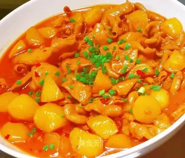 Potato intestines