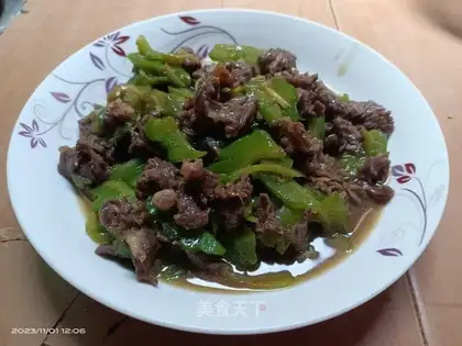 Scrambled beef