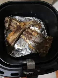 Air-cooked lamb chops