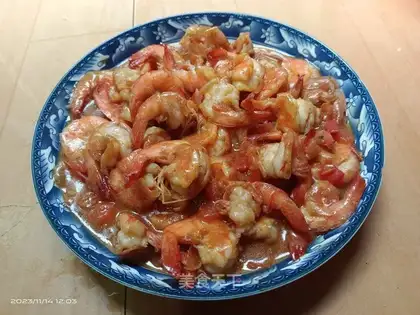 Cheese shrimp