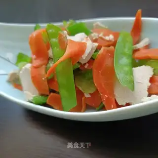 Cream pepper carrots