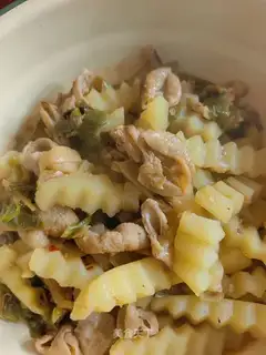 Fat intestines and potatoes