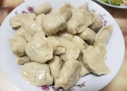 Pork onion dumplings